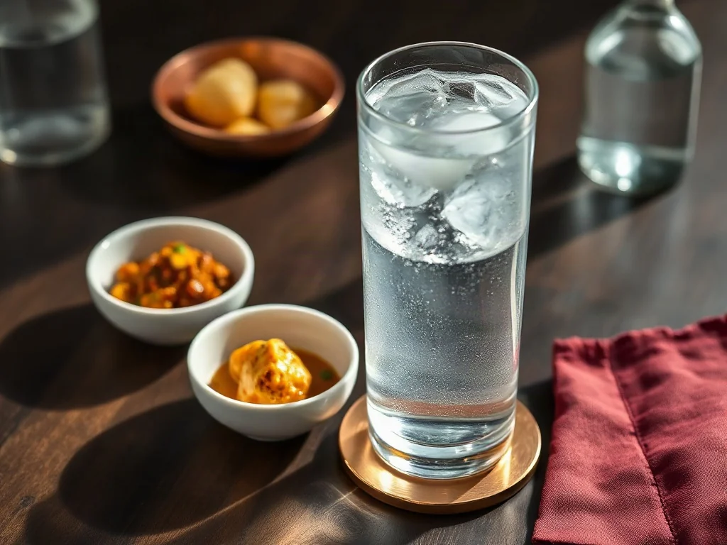Mineral Water Glass