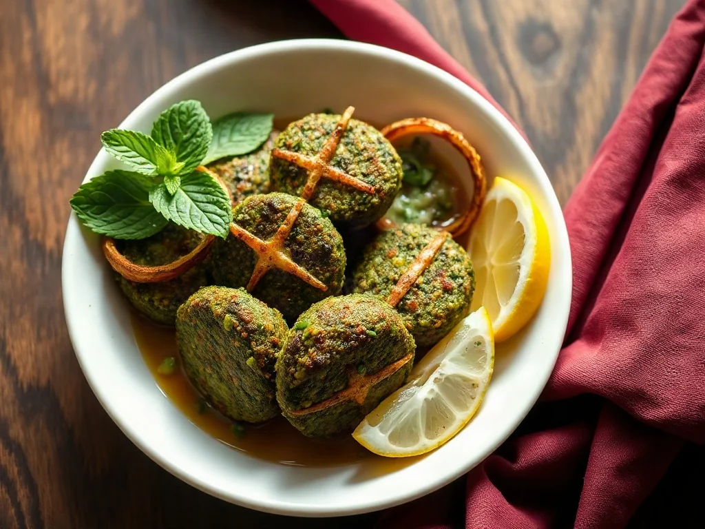 Hara bhara kabab starters from the Tezz Khana vegetarian corporate menu
