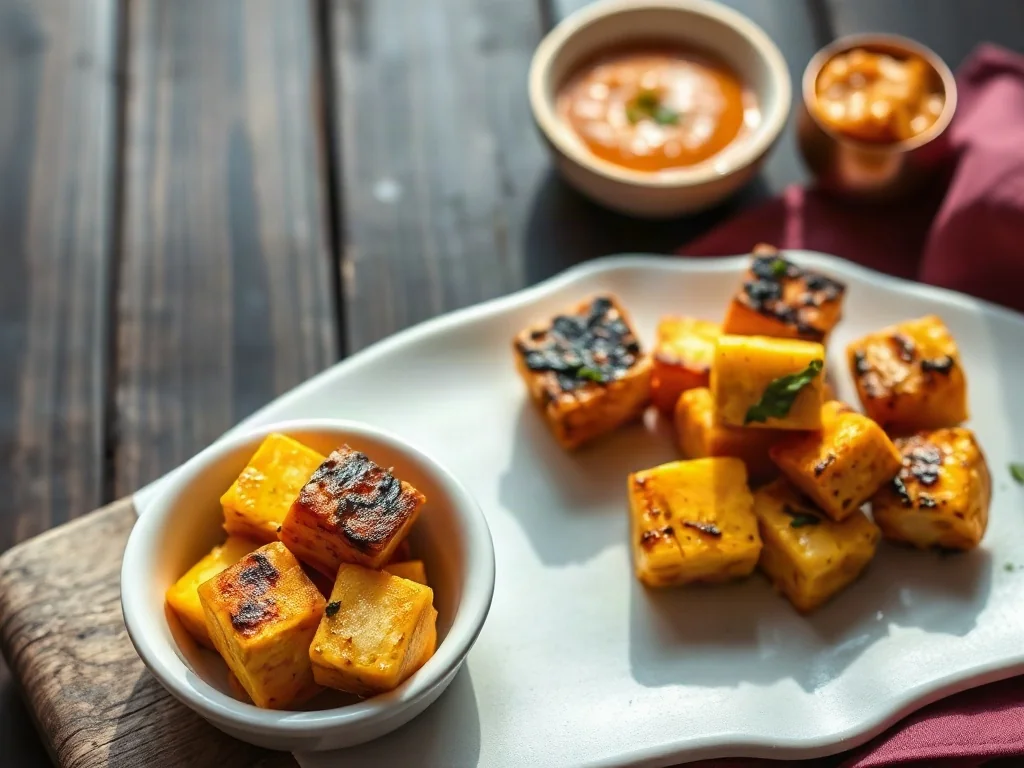 Paneer Achari Tikka