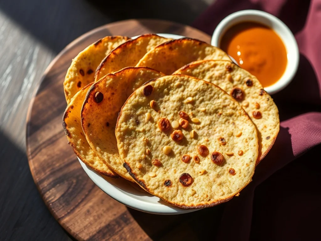 Roasted Papad